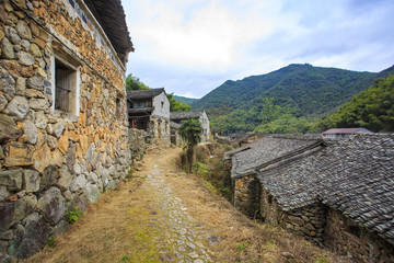 浙江,臺州,臨海,小芝鎮(zhèn),古村,山村,村莊