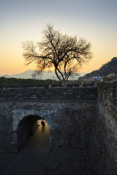 浙江,臺州,臨海,江南長城,臺州府城墻,古建筑,古長城,古城,塔,龍興寺
