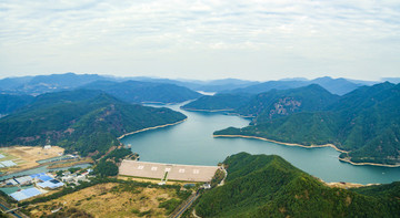 浙江,臺州,臨海,涌泉,牛頭山,水庫,船,公園,大壩