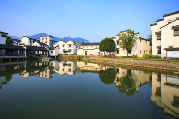 浙江,杭州,富陽市,龍門古鎮(zhèn),古建筑,江南,傳統(tǒng),民居,孫權故里