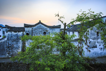 浙江,杭州,富陽市,龍門古鎮(zhèn),古建筑,江南,傳統(tǒng),民居,孫權(quán)故里