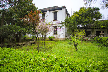 浙江,湖州,南潯古鎮(zhèn),古建筑,江南,水鄉(xiāng),船,民居,雨,清明,河道