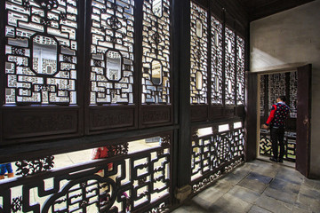 浙江,湖州,南潯古鎮(zhèn),古建筑,江南,水鄉(xiāng),船,民居,雨,清明,河道