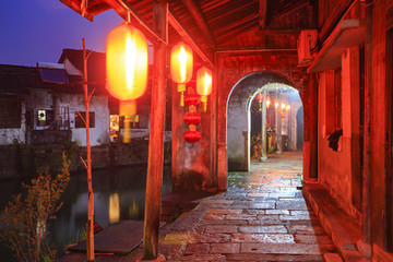 浙江,湖州,德清,新市古鎮(zhèn),老街,老房子,古建筑,水鄉(xiāng),江南