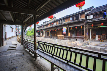浙江,湖州,德清,新市古鎮(zhèn),老街,老房子,古建筑,水鄉(xiāng),江南