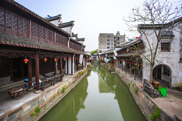 浙江,湖州,德清,新市古鎮(zhèn),老街,老房子,古建筑,水鄉(xiāng),江南