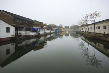 浙江,湖州,德清,新市古鎮(zhèn),老街,老房子,古建筑,水鄉(xiāng),江南