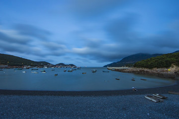 浙江,舟山,朱家尖,烏石塘,大海,烏石礫灘,石頭,旅游
