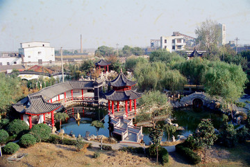 權臺煤礦公園一角