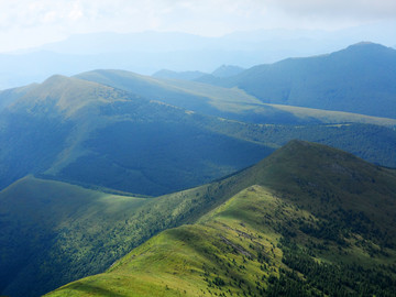 山西五臺山駝梁風(fēng)景