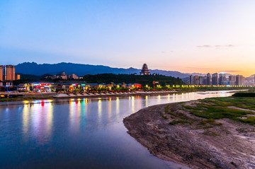 寶雞夜景