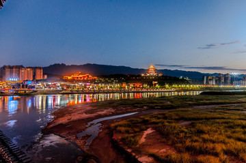 寶雞夜景