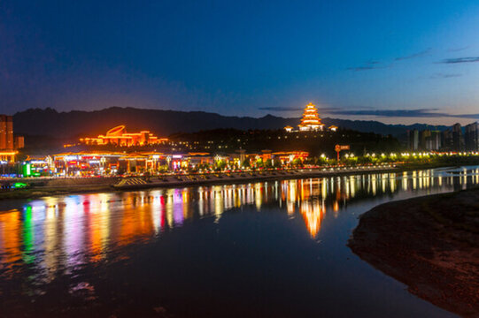 寶雞夜景