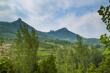 棗莊山區(qū)風光