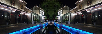 古鎮(zhèn)夜色