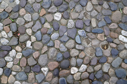 鵝卵石地面