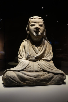 金代石雕佛坐像