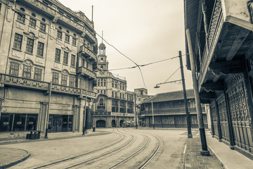 外灘老建筑街景