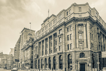 老上海外灘建筑