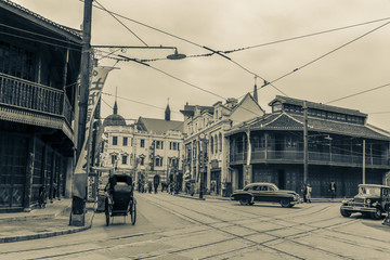 上海老弄堂街景