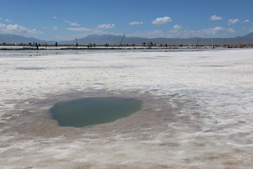 茶卡鹽湖