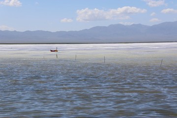 茶卡鹽湖