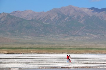 茶卡鹽湖