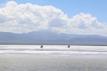 茶卡鹽湖