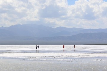 茶卡鹽湖
