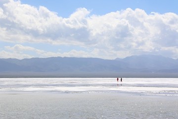 茶卡鹽湖