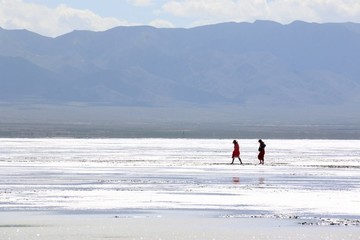 茶卡鹽湖