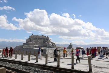 茶卡鹽湖