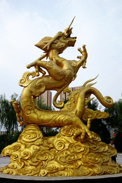 金龍雕塑
