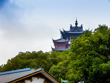 杭州城隍閣一角