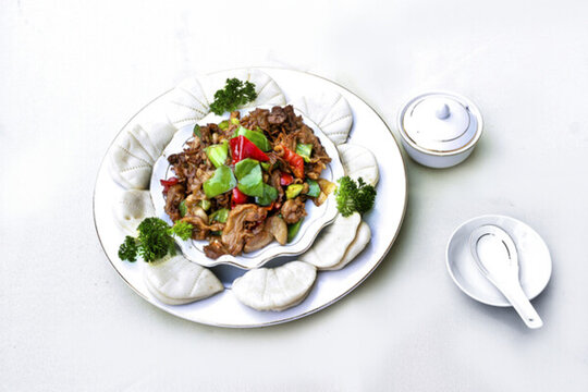 杏鮑菇小炒肉