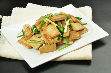 香蔥煎豆腐