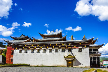 甘肅甘南郎木寺