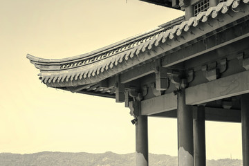 杭州中式建筑一角