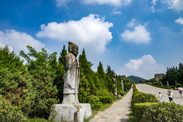 乾陵石像