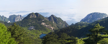 西海水庫丹霞峰