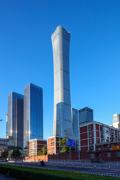 北京最高建筑中國尊大廈