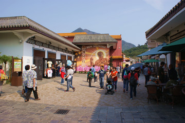 昂坪集市