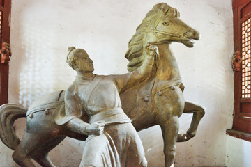 當(dāng)陽(yáng)關(guān)陵戰(zhàn)馬士兵