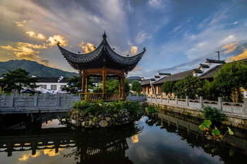 晚霞美景