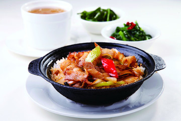石鍋湘式小炒肉飯