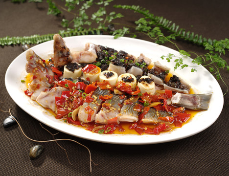 特色雙味蒸回魚