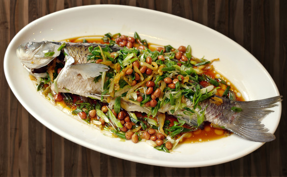 蒸鯇魚