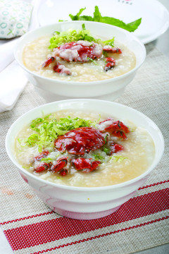 砂鍋蟹黃養(yǎng)生粥