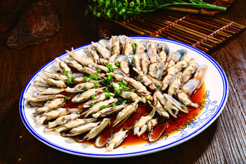 豉汁蒸圣子