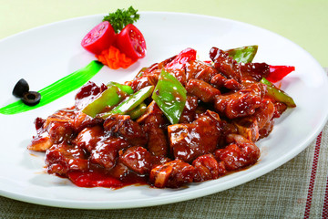 鮑汁牛仔骨